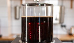 How quickly does a commercial cold brew system prepare coffee? 