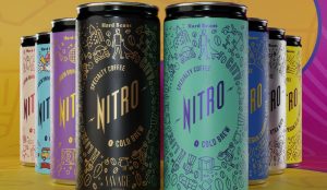 Full range of Hardtank private label rtd nitro coffee