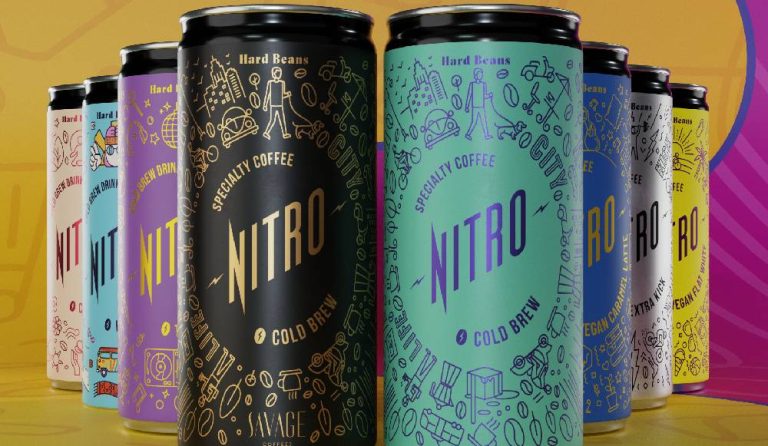 Coffee businesses should offer RTD nitro cold brew: Here's why 4 Range of Hardtank RTD nitro cold brew in different flavours and colours