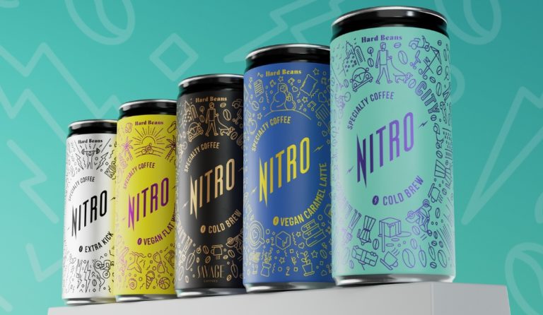 RTD nitro cold brew: exploring different flavour variations 6 Hardtank's range of RTD nitro cold brew cans