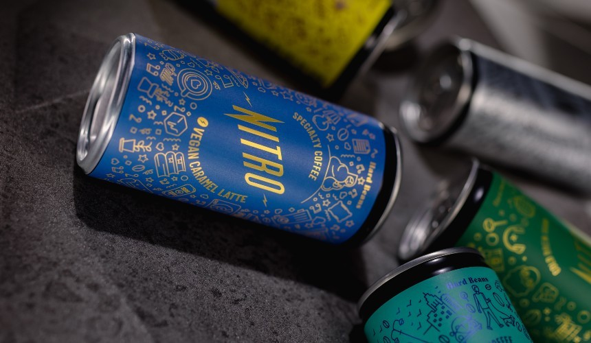 Why outsourcing to a functional beverage manufacturer is your key to success in 2025 2 A cluster of RTD cans produced by a functional beverage manufacturer.