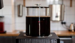 The brewing chamber of the Baby Hardtank in an article on how long can cold brew coffee last.