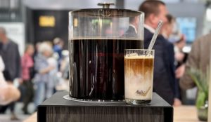 A machine used as an example of how to sell cold brew coffee.