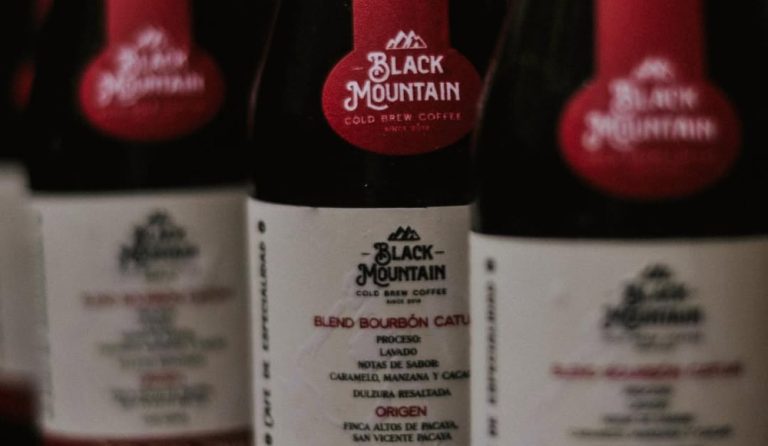 Case Study: How Black Mountain Cold Brew uses Hardtank to promote Guatemalan coffee 8 Bottles of cold brew coffee from Black Mountain Cold Brew.