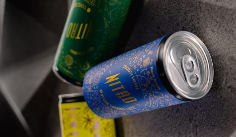 How popular are private label health drinks – and should your business offer them? 5 Various cans of private label health drinks from Hardtank.