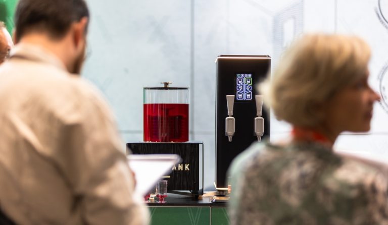 Hardtank equipment to make cold brew on tap.