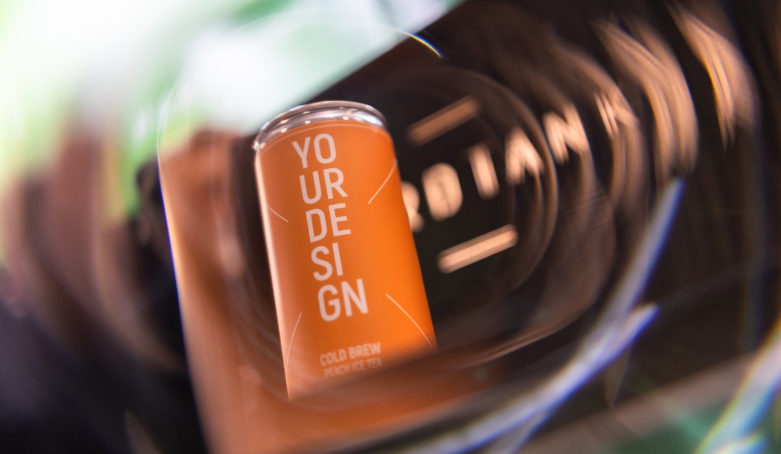 Why private label beverage manufacturing is one of 2025’s top FMCG trends 3 Cans made from private label beverage manufacturing.