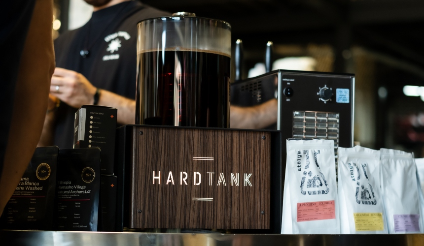 Cold brew coffee popularity: Why cold brew is becoming the new iced coffee 3 A Hardtank machine preparing cold brew.