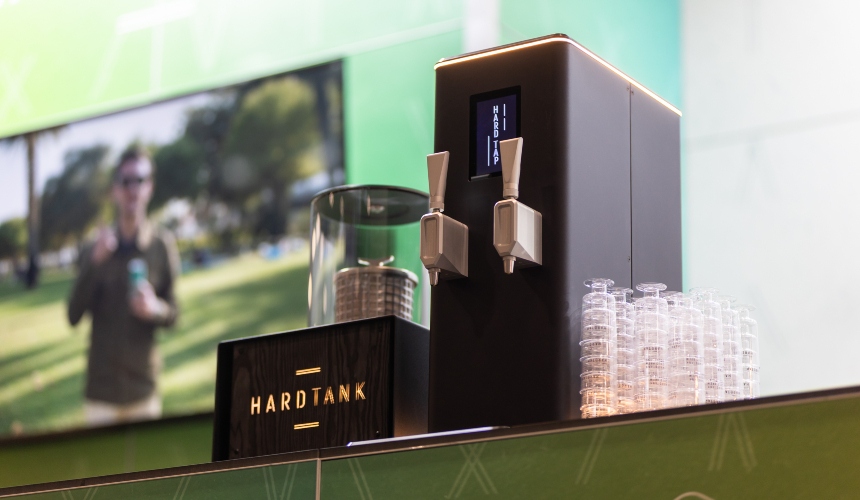 Is a nitro cold brew dispenser worth the investment? 3 The Hardtap nitro cold brew dispenser next to a Hardtank system.