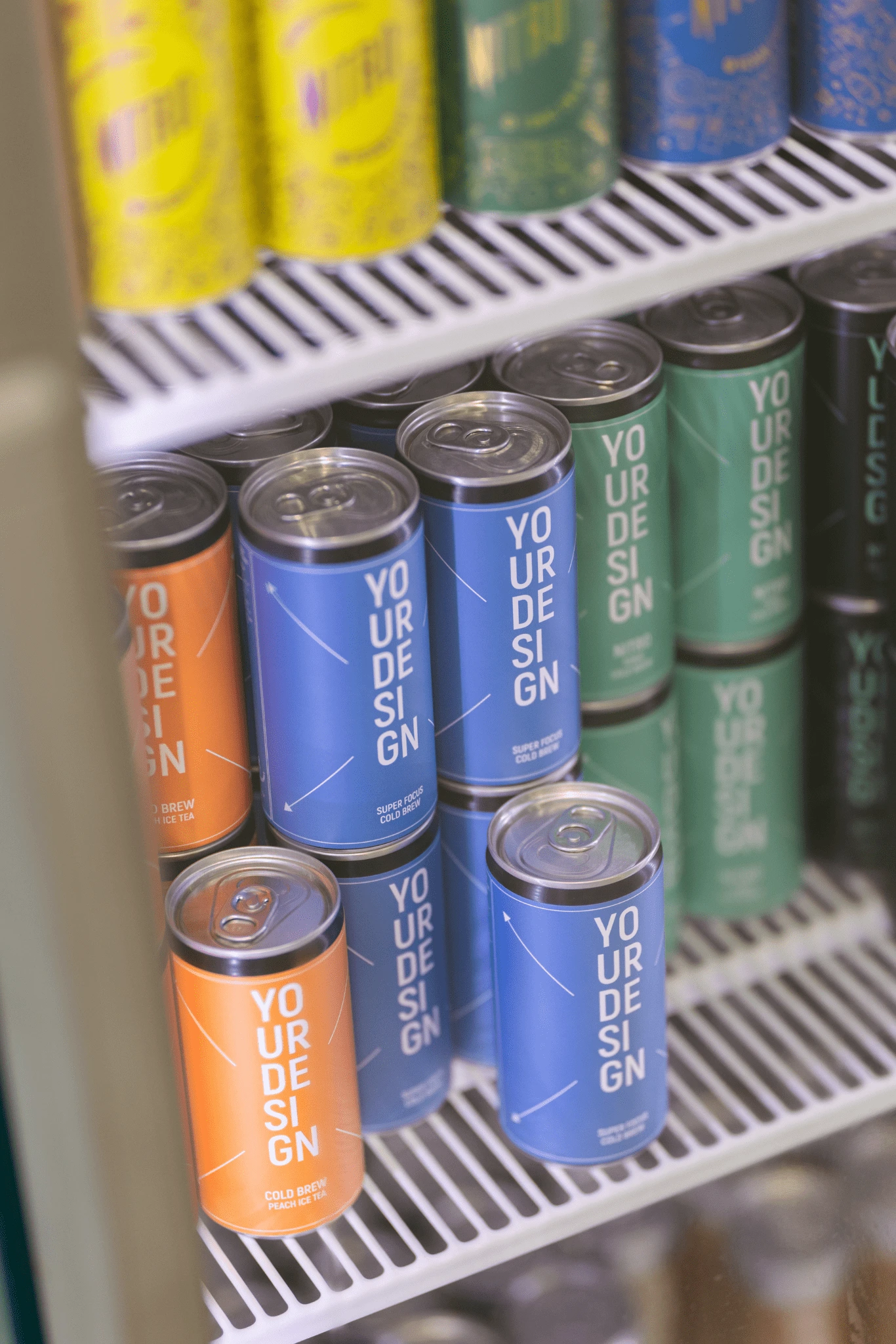 Team of professionals with cold brew drinks