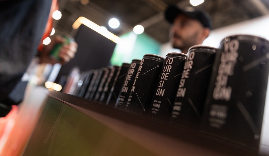 A display of the best RTD drinks, including private label branding.