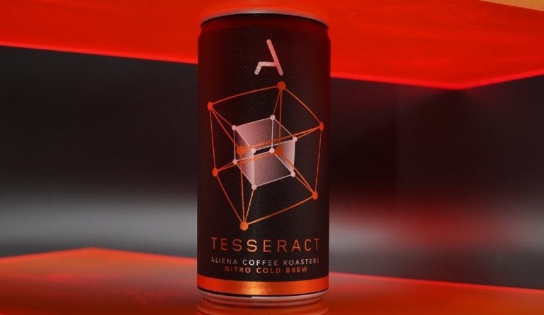 Case Study: How Aliena Coffee Roasters uses Hardtank for fresh service and RTD excellence 9 An RTD cold brew can from Aliena Coffee Roasters.