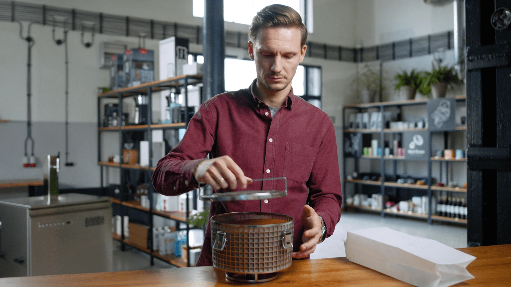 Chain Coffee Shops team meeting