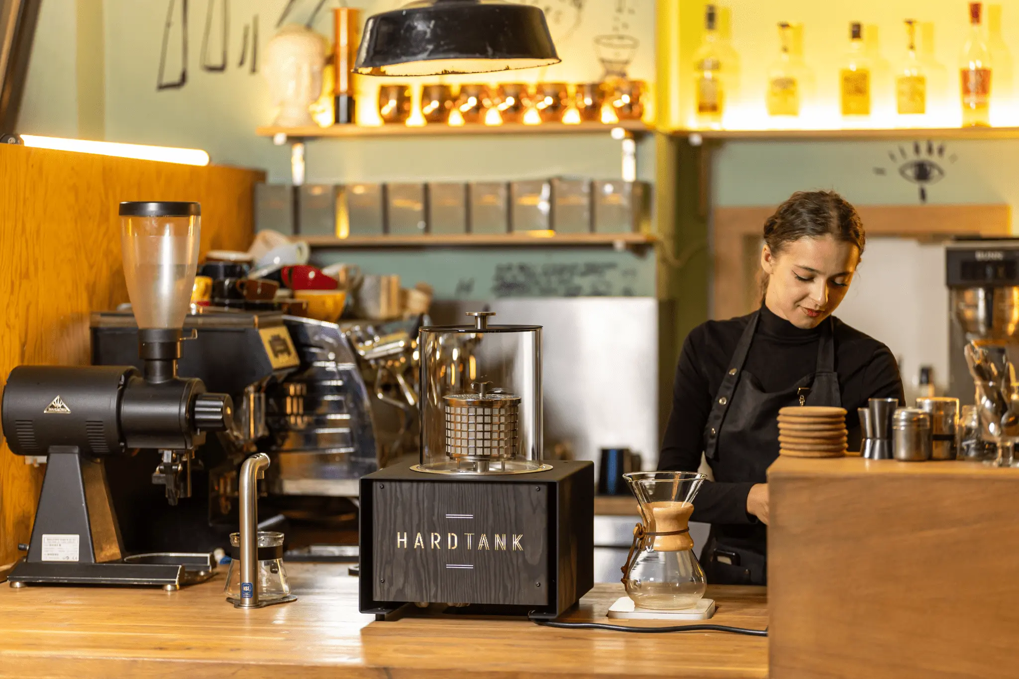 Independent Cafes team at trade show