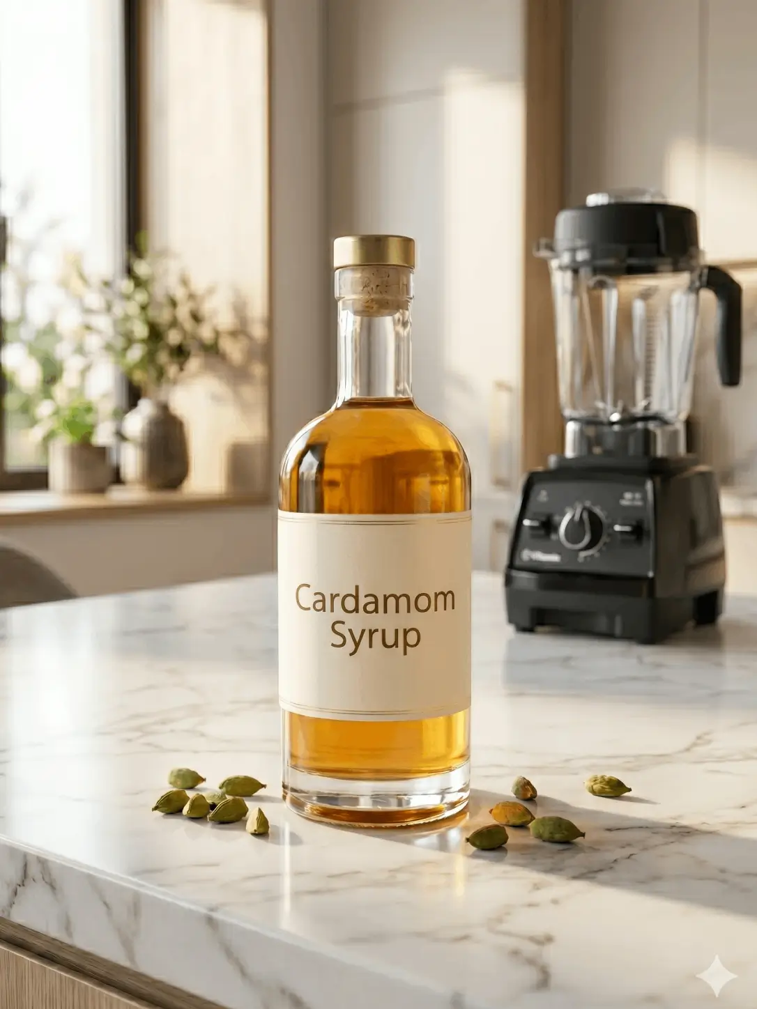 Cardamom Syrup 1 Our cardamom syrup recipe is a perfect base for a range of cardamom-based cocktails.
