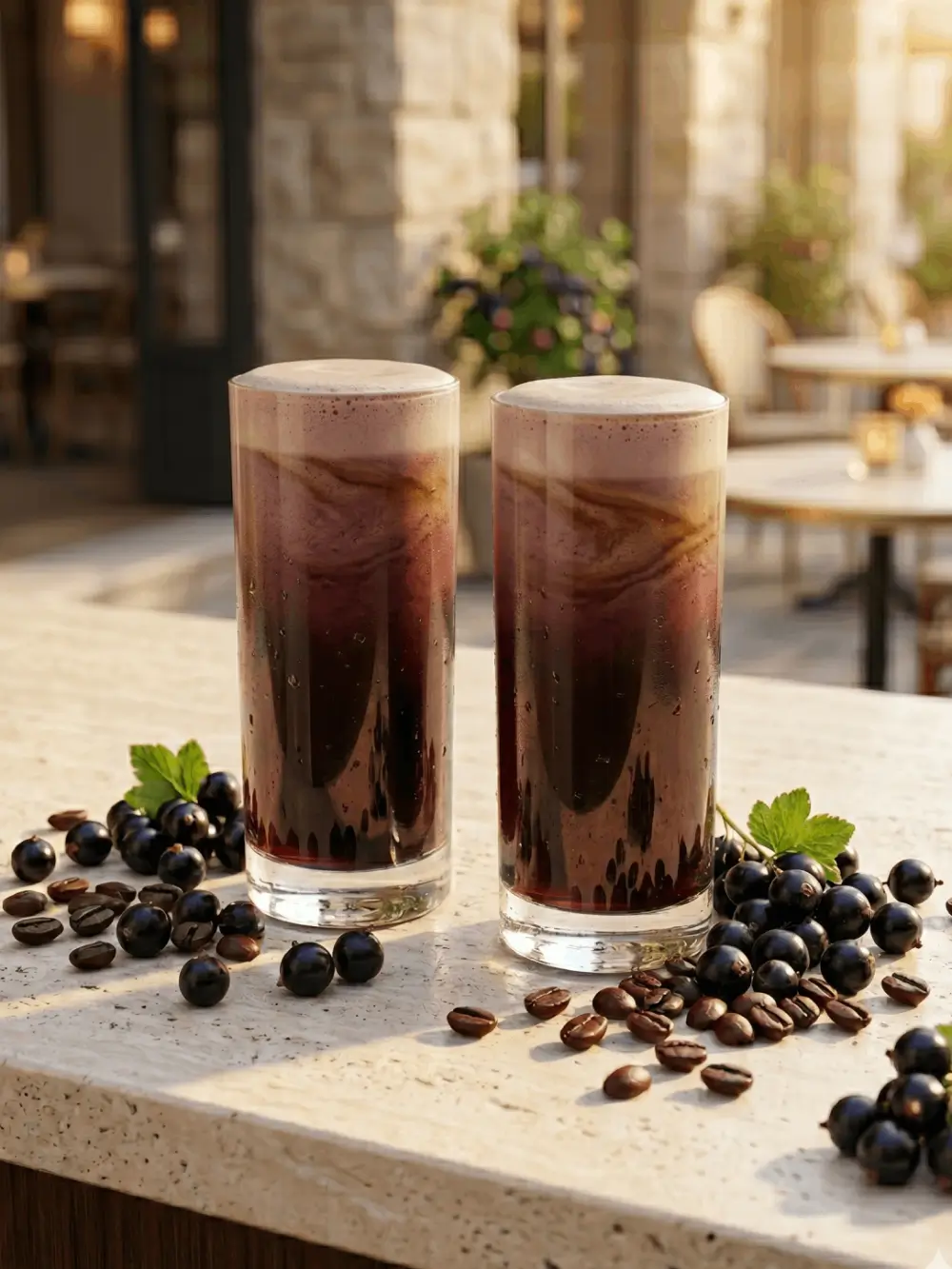 Blackcurrant Nitro Cold Brew Coffee 1 Blackcurrant Nitro Cold Brew Coffee