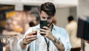 nitro cold brew coffee on tap